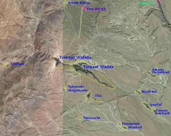 Image satellite de situation de Tsiwant 5